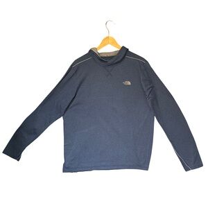 The North Face Blue Hoodie with Thumb Holes Large